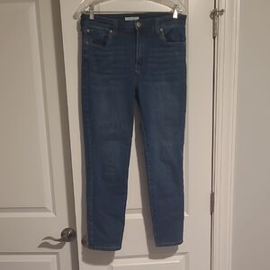STS Blue Ankle Jeans in Deep Blue